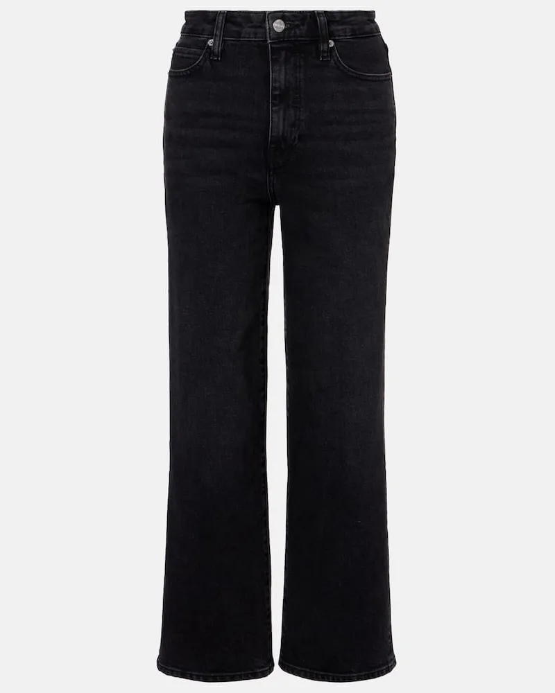 Frame Denim Jeans The Wide Schwarz