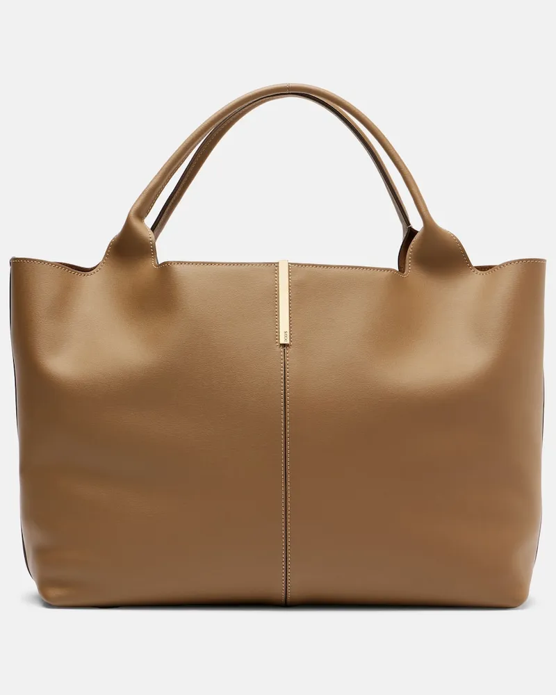 TOD'S Shopper aus Leder Braun