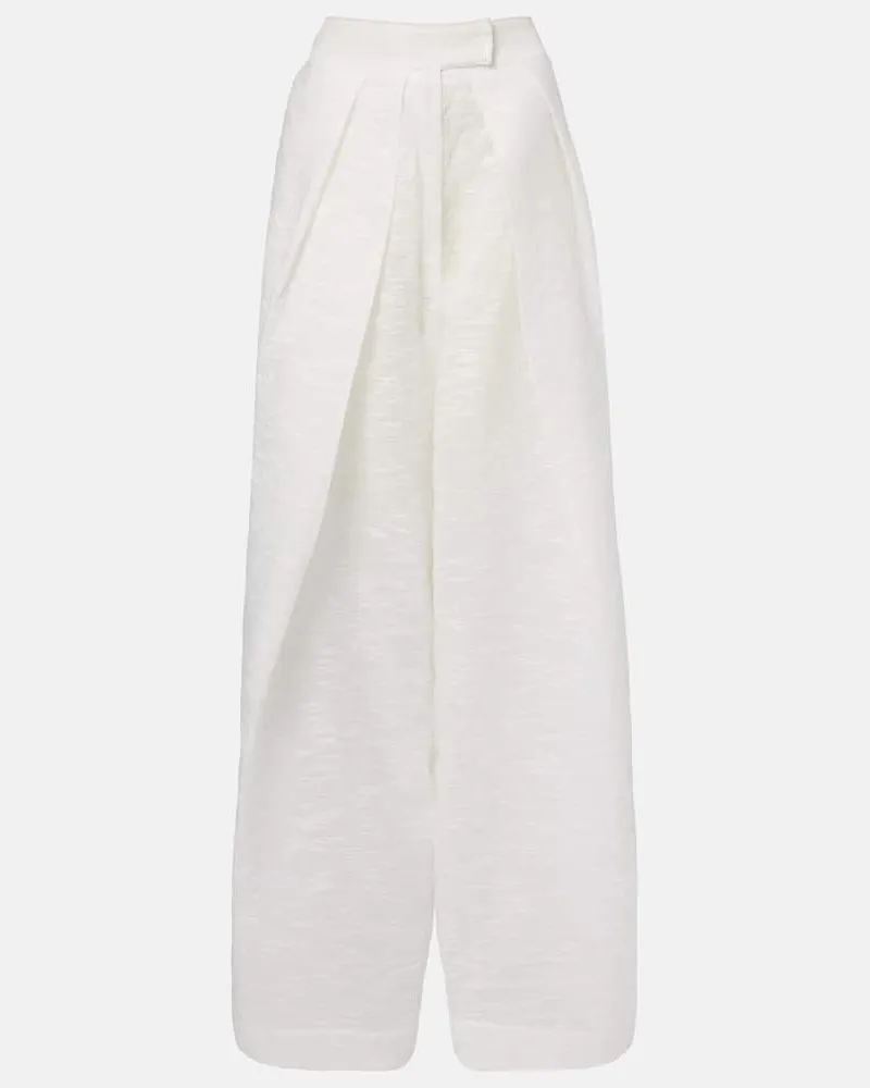 Maticevski WeiteHose Hello Sailor Weiß