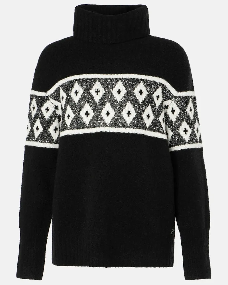 Bogner Skipullover Uda mit Pailletten Multicolor