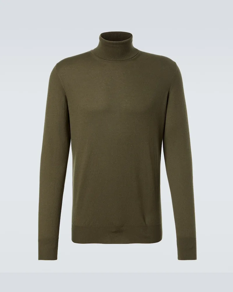 Loro Piana Pullover aus Kaschmir Grün