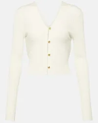 Chloé Chloe Cardigan aus einem Wollgemisch Weiss