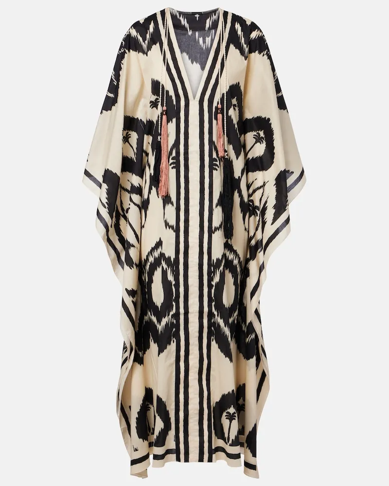 Johanna Ortiz Kaftan aus Baumwolle Weiß