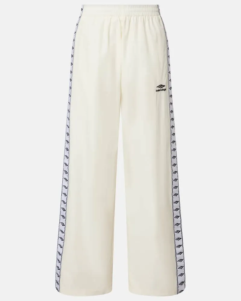 Balenciaga Jogginghose aus einem Baumwollgemisch Weiß