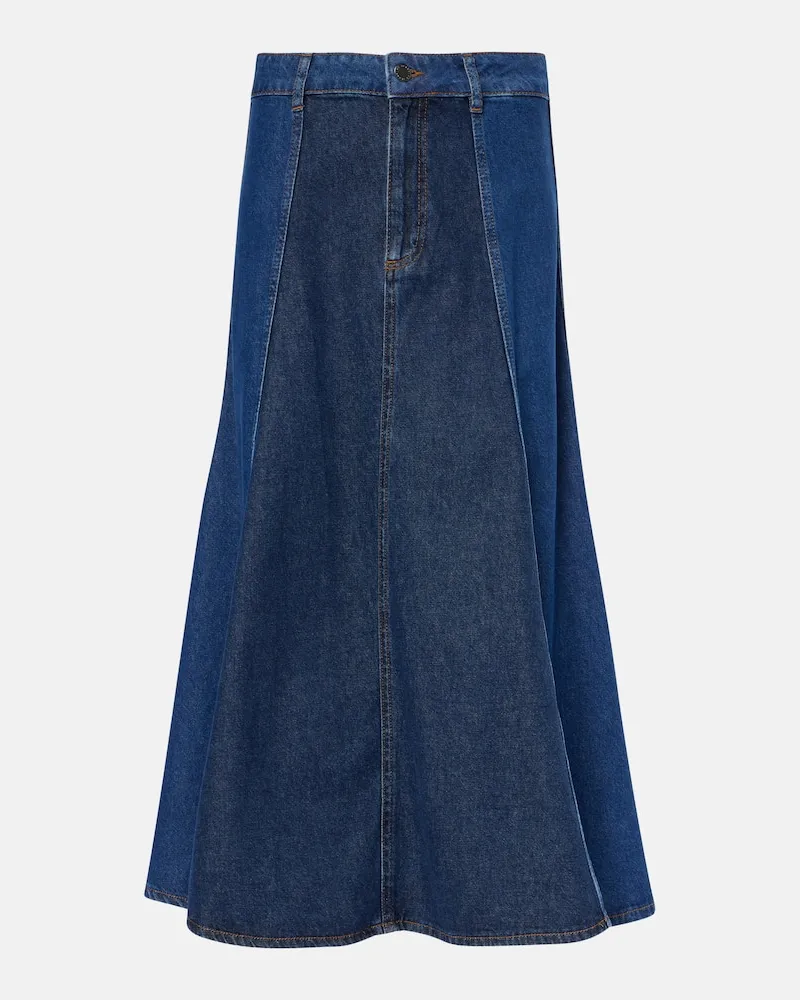 Adriano Goldschmied Jeansrock Arles Blau