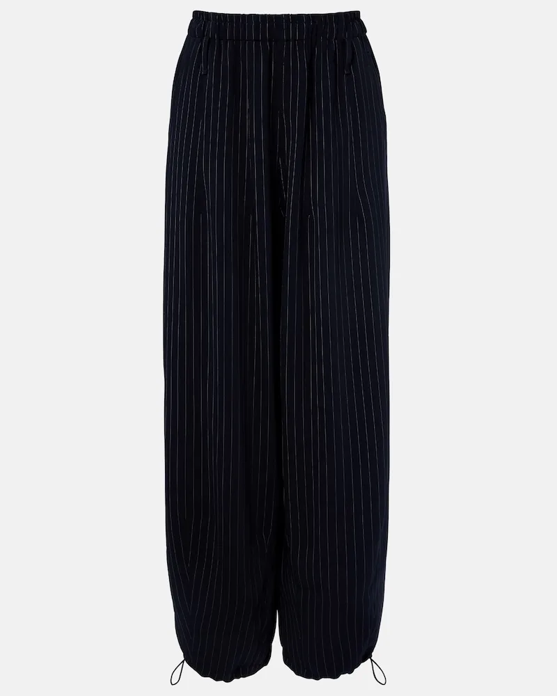 FRANKIE Shop Weite Hose Oakdale Blau