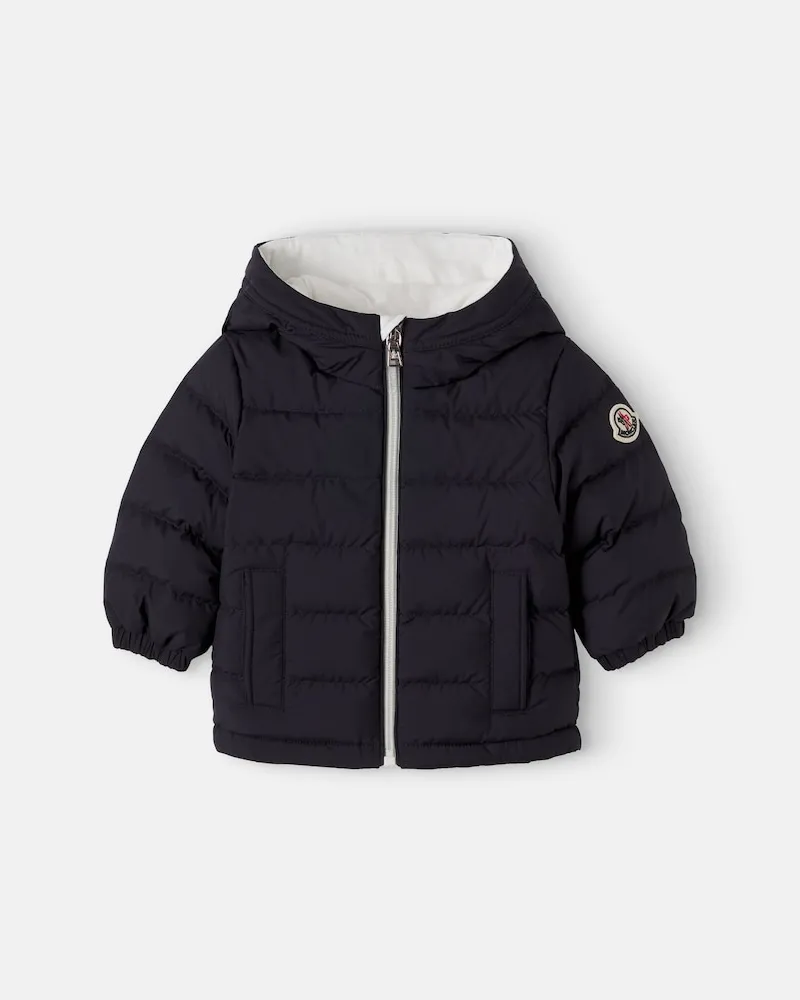 Moncler Baby Wattierte Jacke Brannock Blau