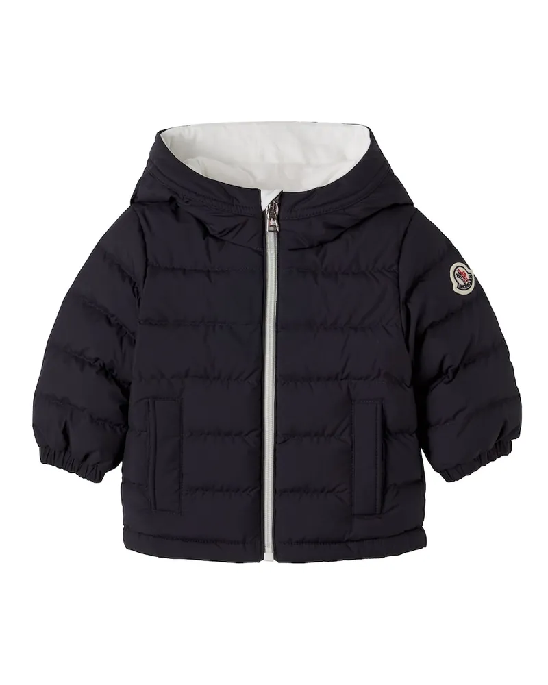 Moncler Baby Wattierte Jacke Brannock Blau