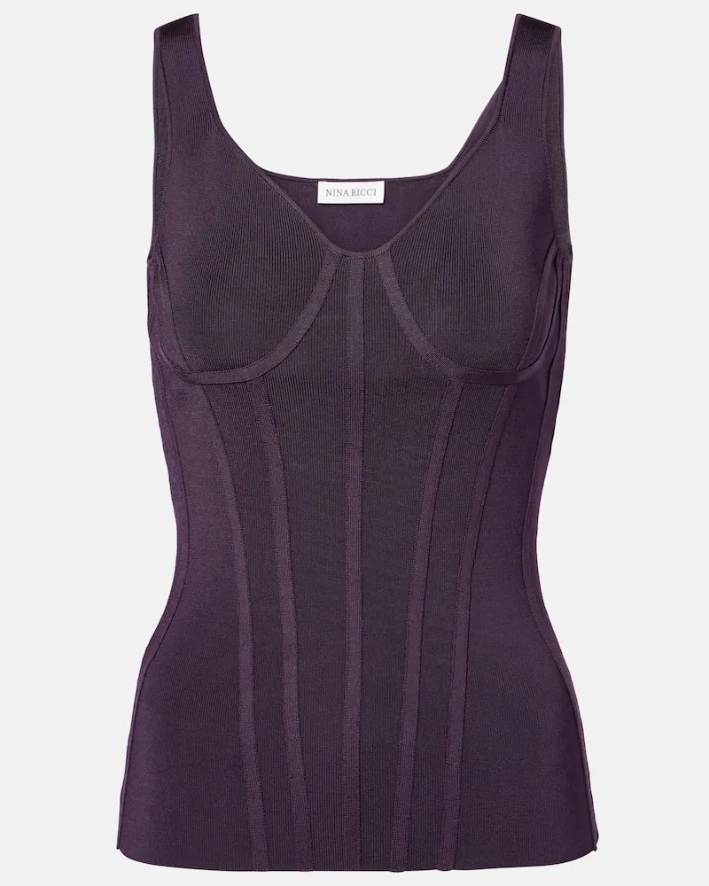 Nina Ricci Top Lila