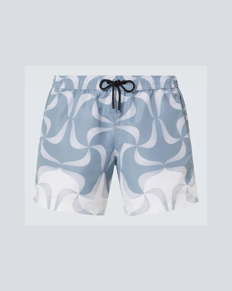 COMMAS Badeshorts Mantra Blau