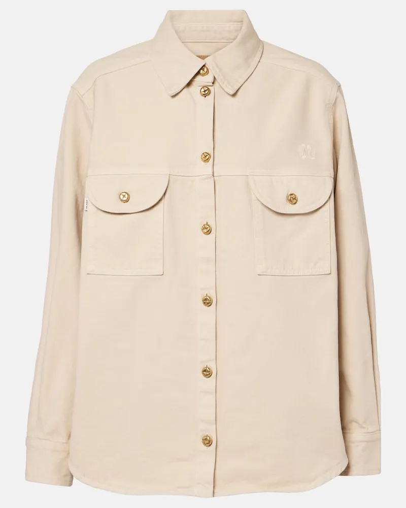 Blazé Milano Blazé Milano Jeanshemd Nariida Berber Beige