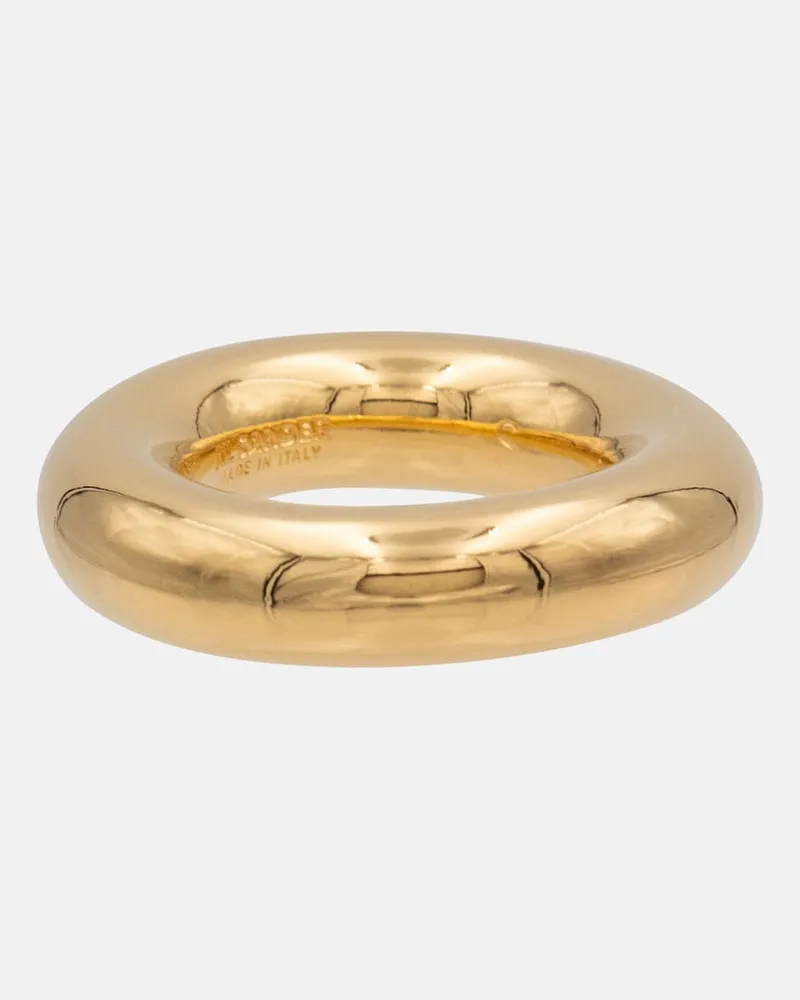 Jil Sander Ring aus Sterlingsilber Gold