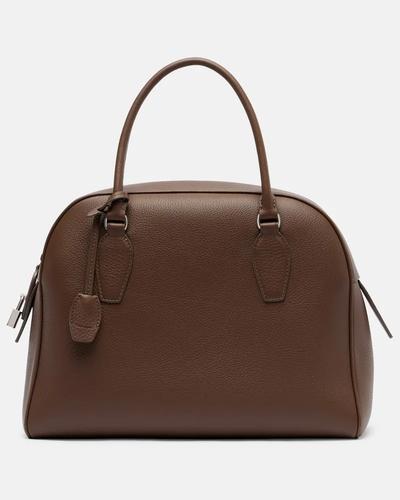 The Row Tote Bag India 12 Medium aus Leder Braun