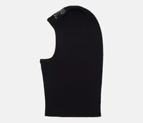 Bestickte Schalmütze aus Wolle