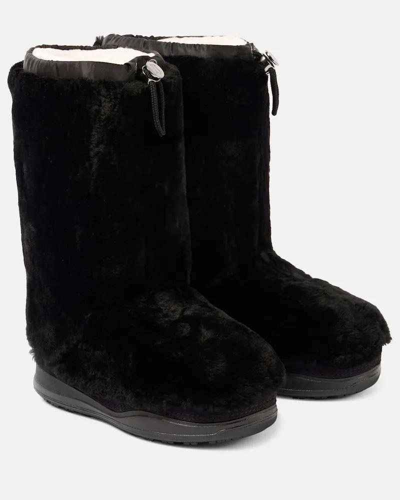 Bogner Schneestiefel Les Arcs 9 aus Shearling Schwarz
