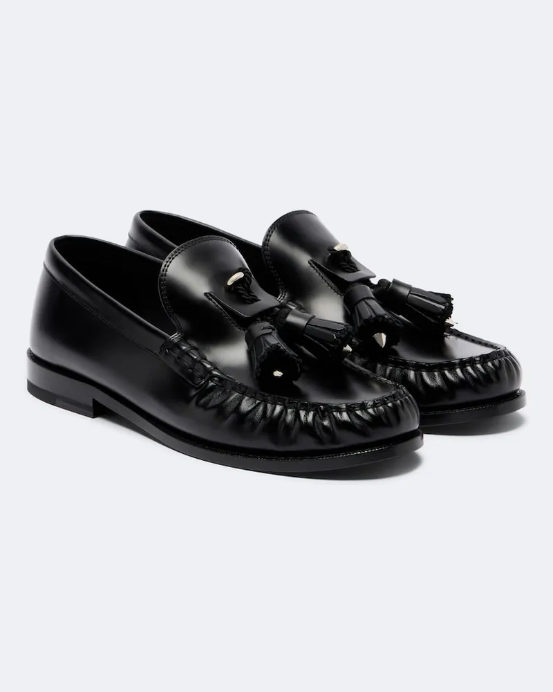 Christian Louboutin Loafers Rochelle aus Leder Schwarz