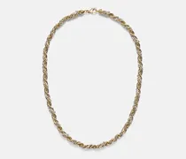 Yvonne Léon Halskette Corde Torsade aus 18kt Gelb- und Weißgold (750/1000