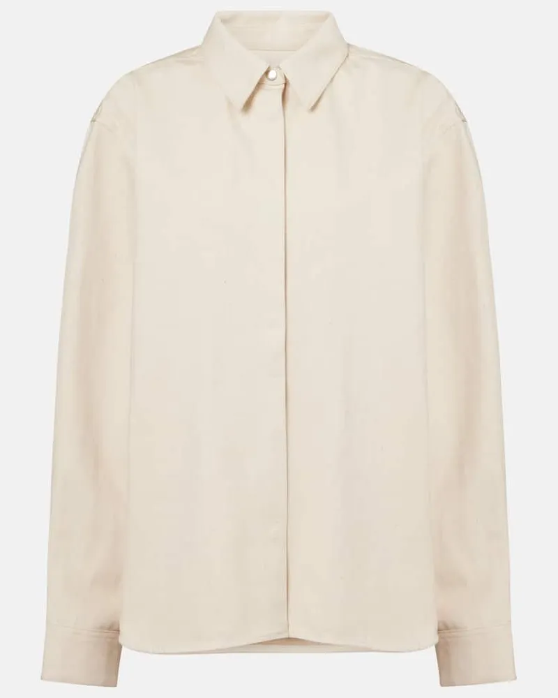 Jil Sander Jeanshemd Beige