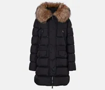 Daunenmantel Aphroti mit Shearling
