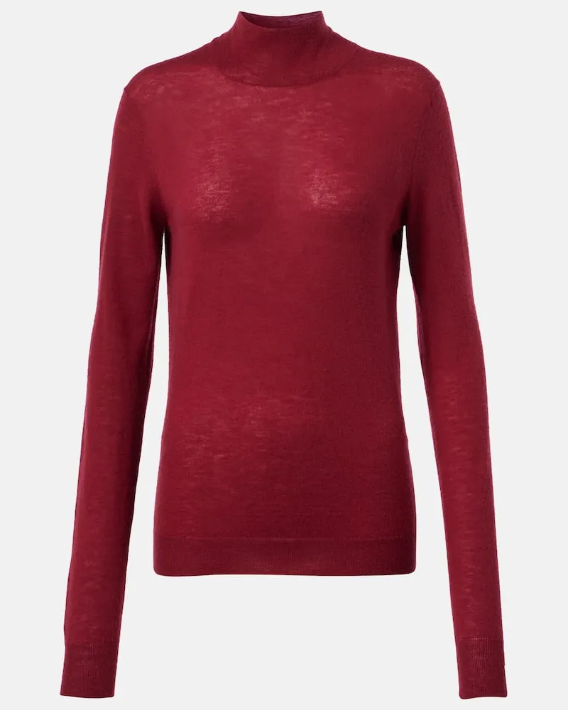 Joseph Pullover Cashair aus Kaschmir Rot