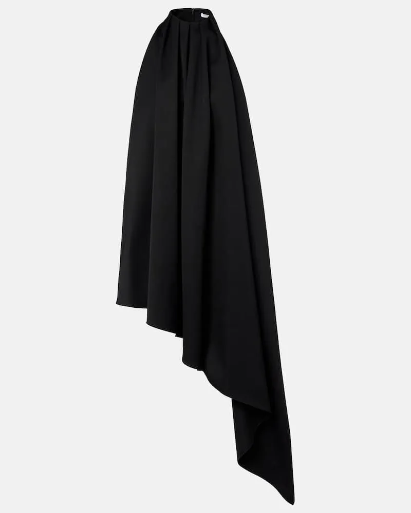 Givenchy Cocktailkleid aus Wolle Schwarz