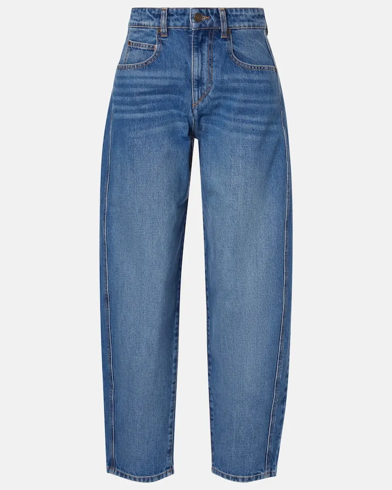Isabel Marant Barrel Jeans Oriane Blau
