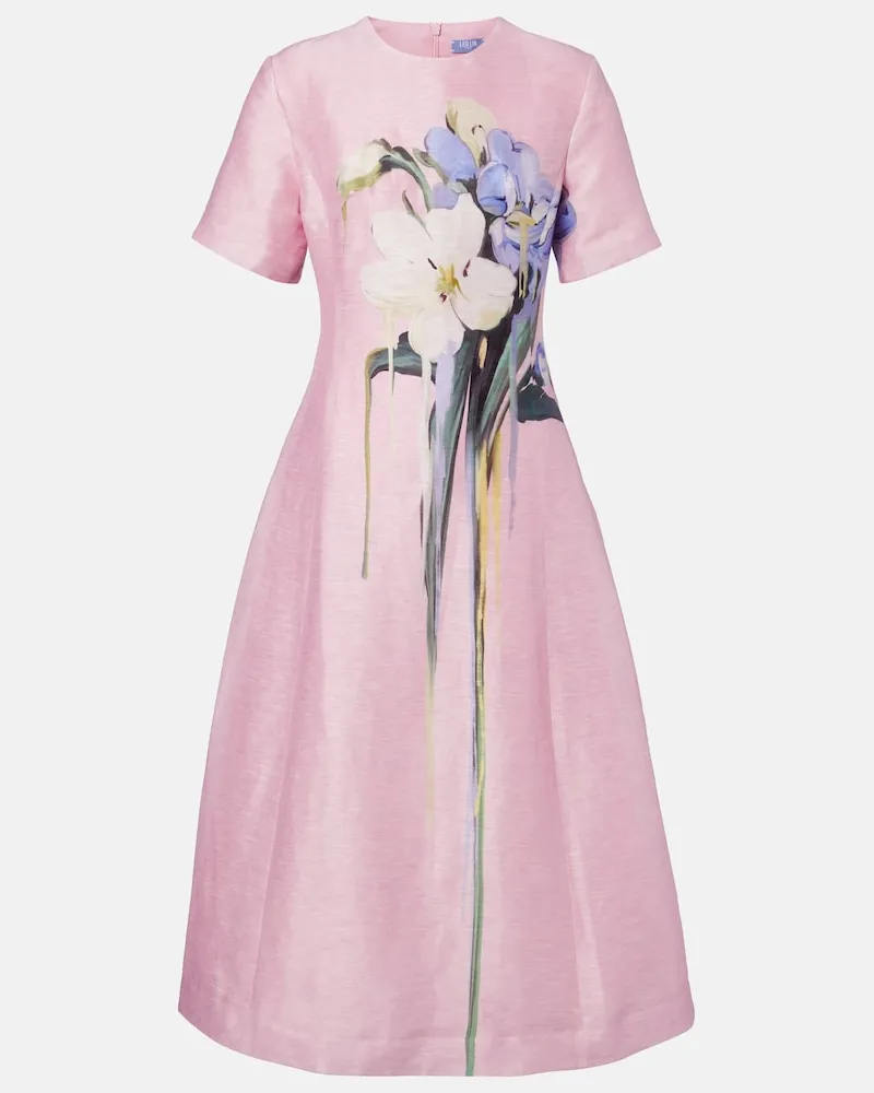 LEO LIN Midikleid Caroline Rosa