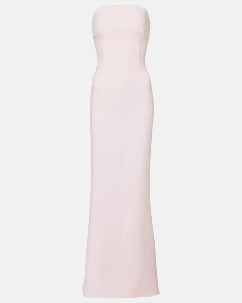 Safiyaa Verzierte Robe Sofie aus Crêpe Pink