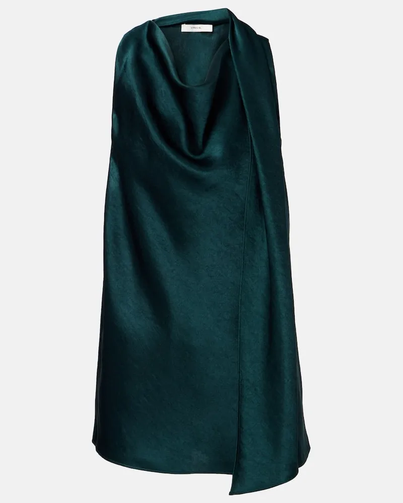 Vince Top aus Satin Grün