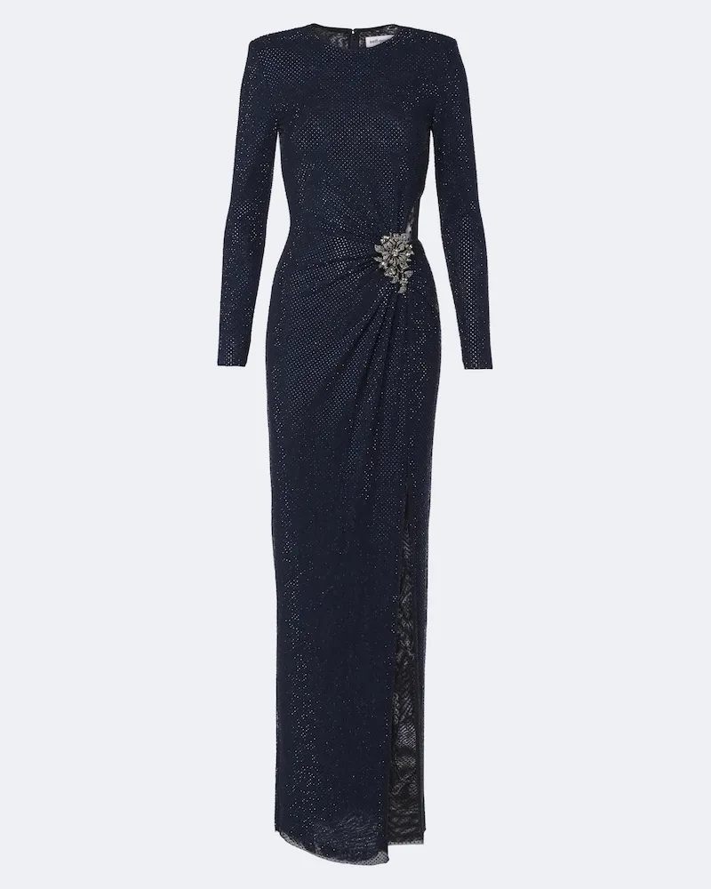 Self-Portrait Verzierte Robe Blau
