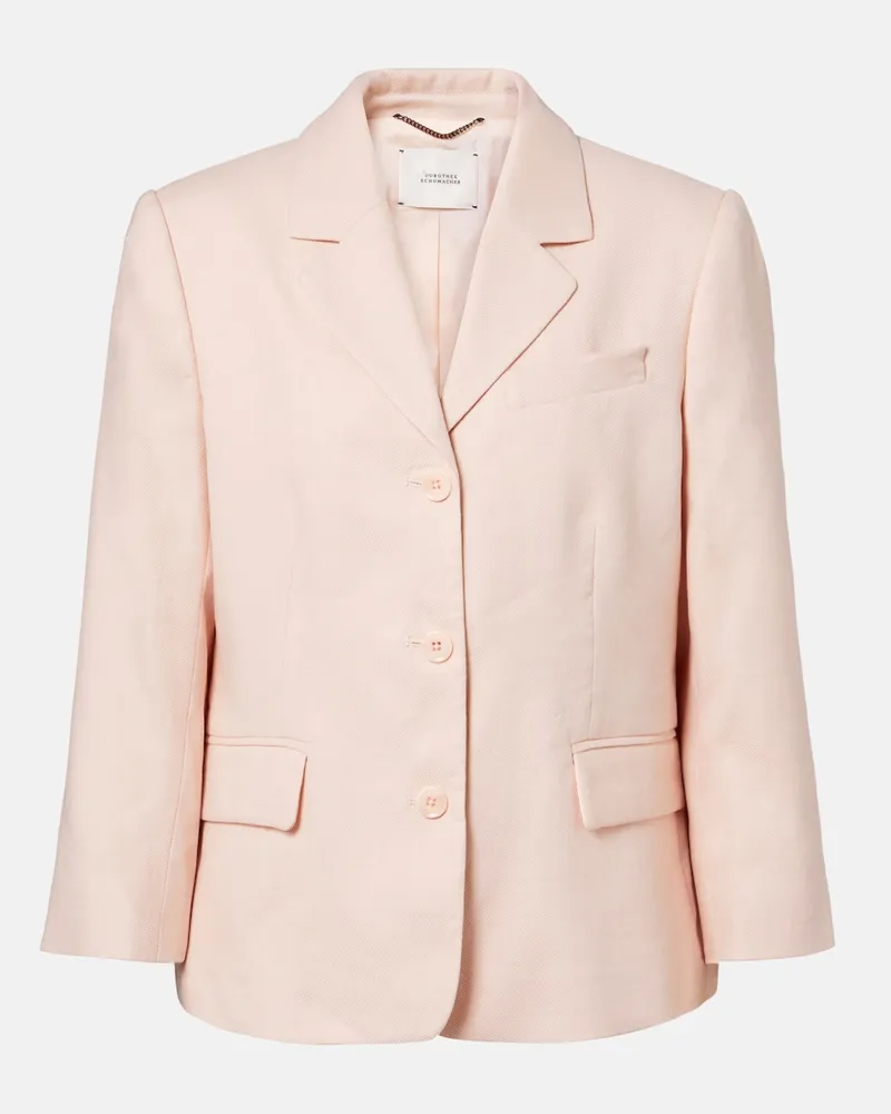 Dorothee Schumacher Blazer Casual Sophistication Rosa