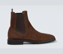 Chelsea Boots aus Veloursleder
