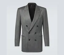 Blazer aus Woll-Twill