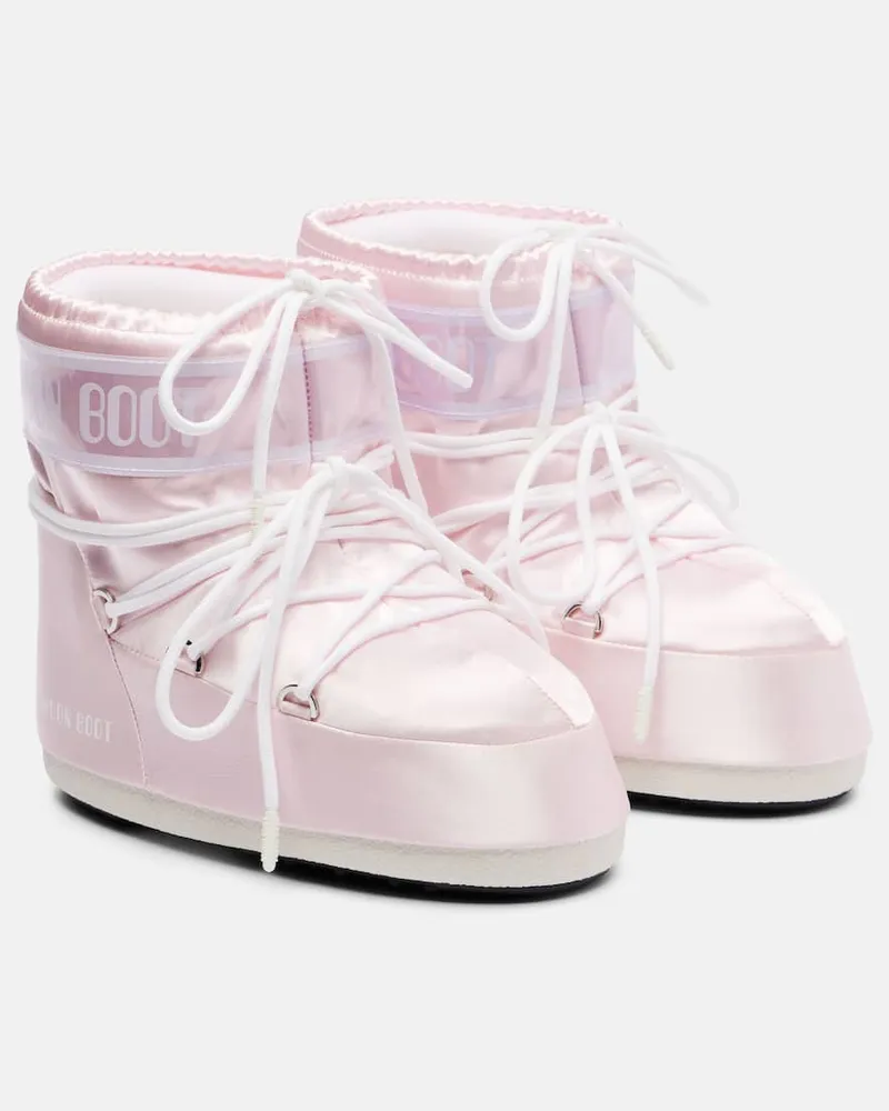 Moon Boot Schneestiefel Icon Low Rosa