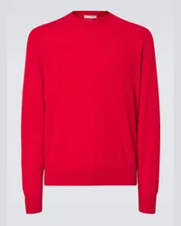 The Row Pullover Benji aus Kaschmir Rot