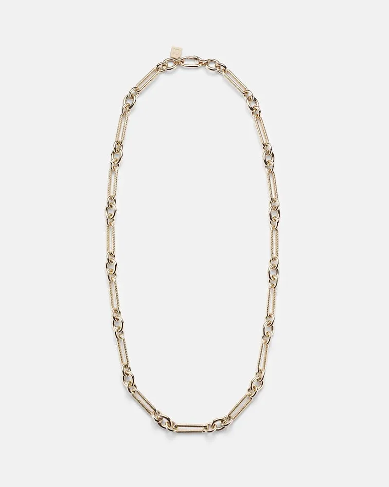 Lauren Rubinski Halskette Miuccia aus 14kt Gelbgold Gold