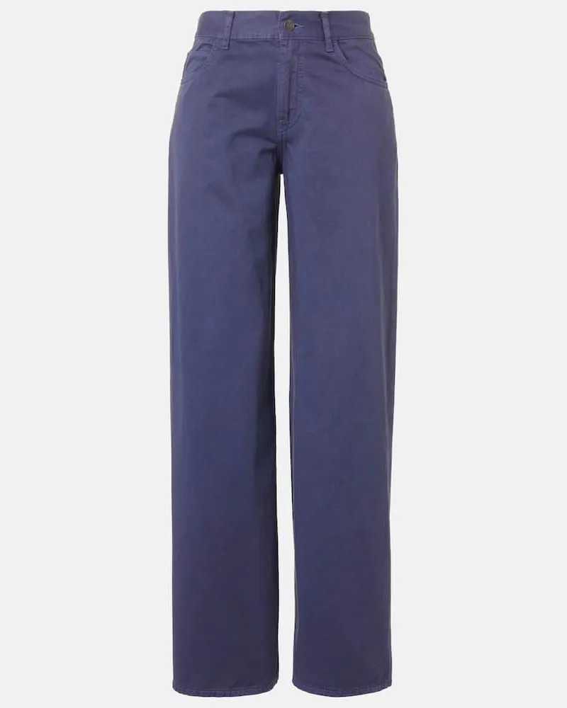 The Row Wide-Leg Jeans Eglitta Blau