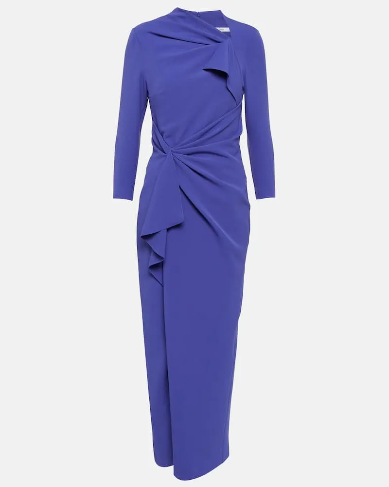 Safiyaa Maxikleid Avery aus Crêpe Lila