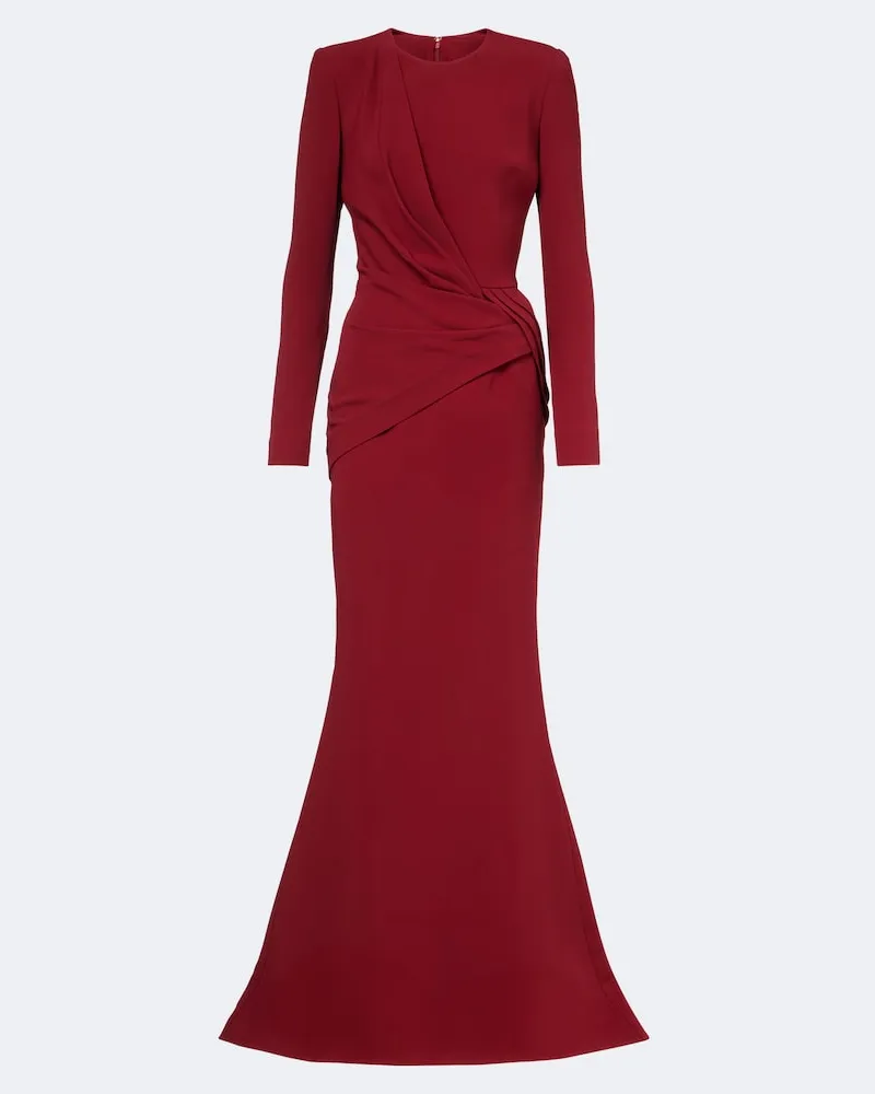 Elie Saab Robe aus Cady Rot