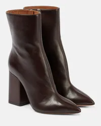 Paris Texas Ankle Boots Anja 100 aus Leder Braun