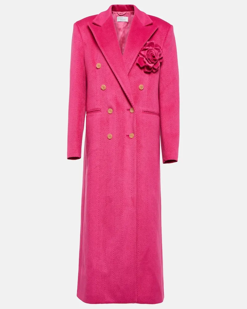 Giuseppe di Morabito Verzierter Mantel Rosa