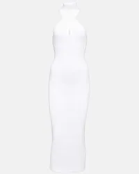 Alaïa Alaia Midikleid Weiss