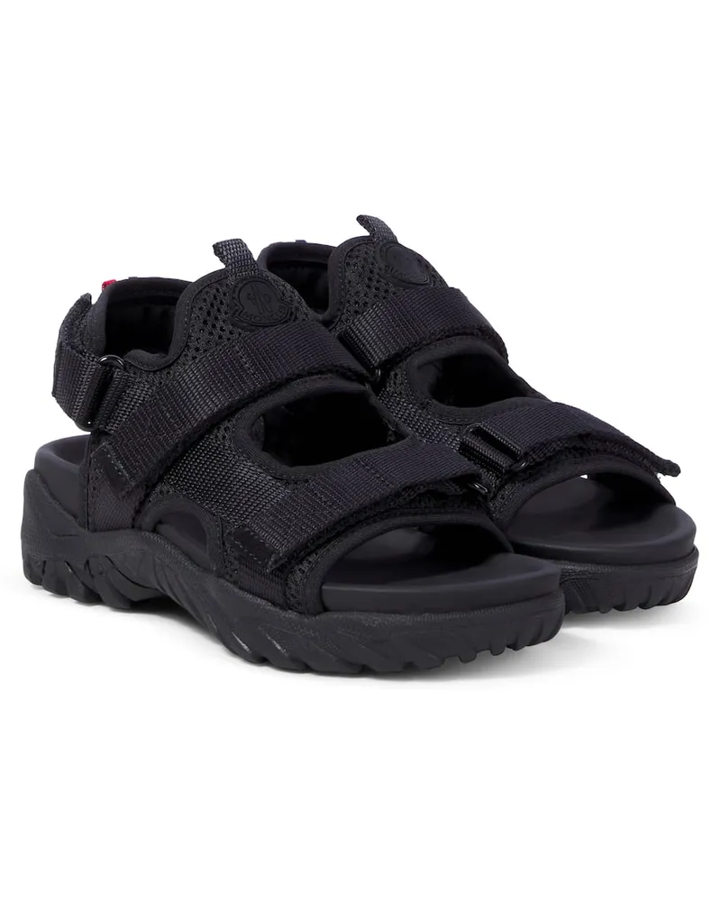 Moncler Sandalen TrailGrip Schwarz