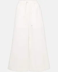 Loewe Paula's Ibiza Culottes aus Denim Weiss