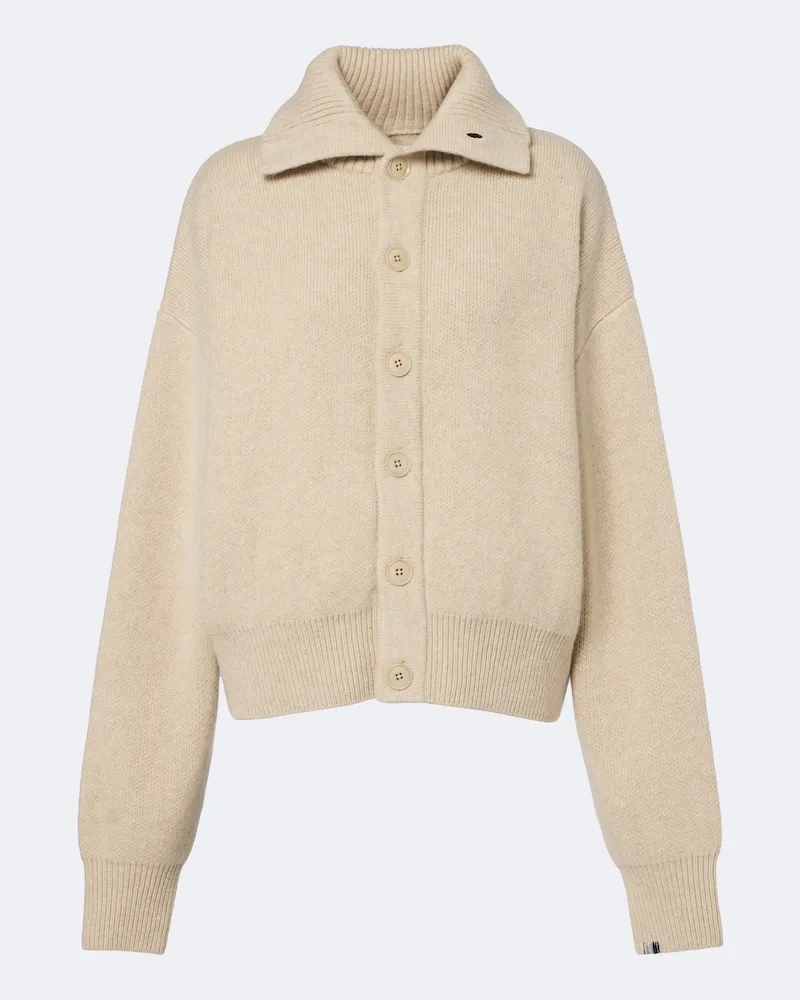 extreme cashmere Cardigan N°377 Clement aus Cashmere Beige
