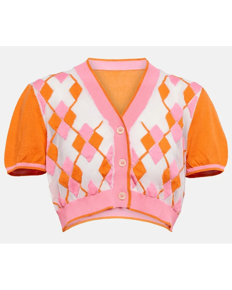 Jacquemus Cropped-Cardigan Le Cardigan Toledo Multicolor