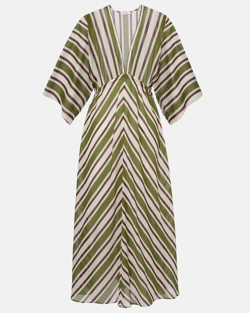 Eres Kaftan Summer aus Baumwoll-Voile Grün