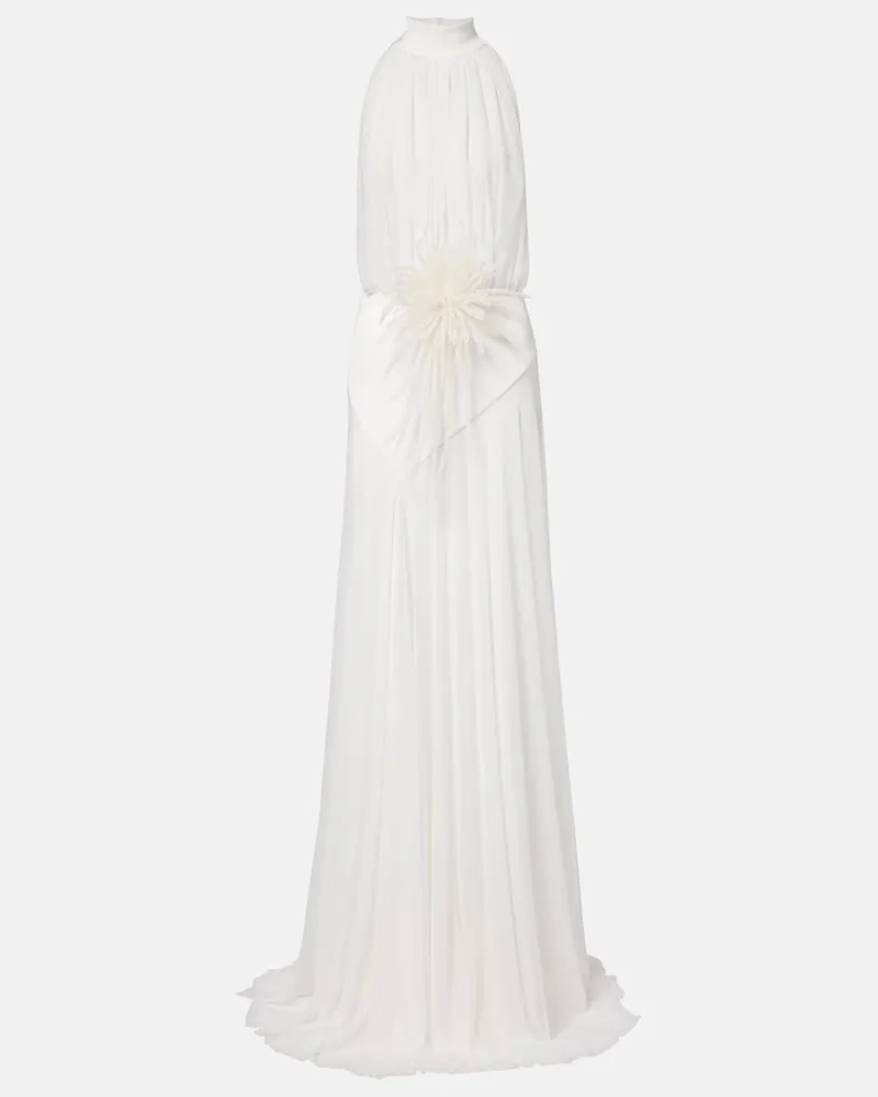 David Koma Robe Weiß