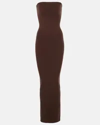 Wolford Maxikleid Fatal aus Jersey Beige