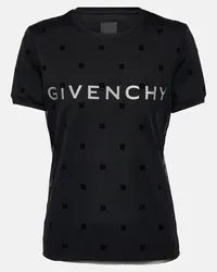 Givenchy T-Shirt aus Baumwoll-Jersey Schwarz